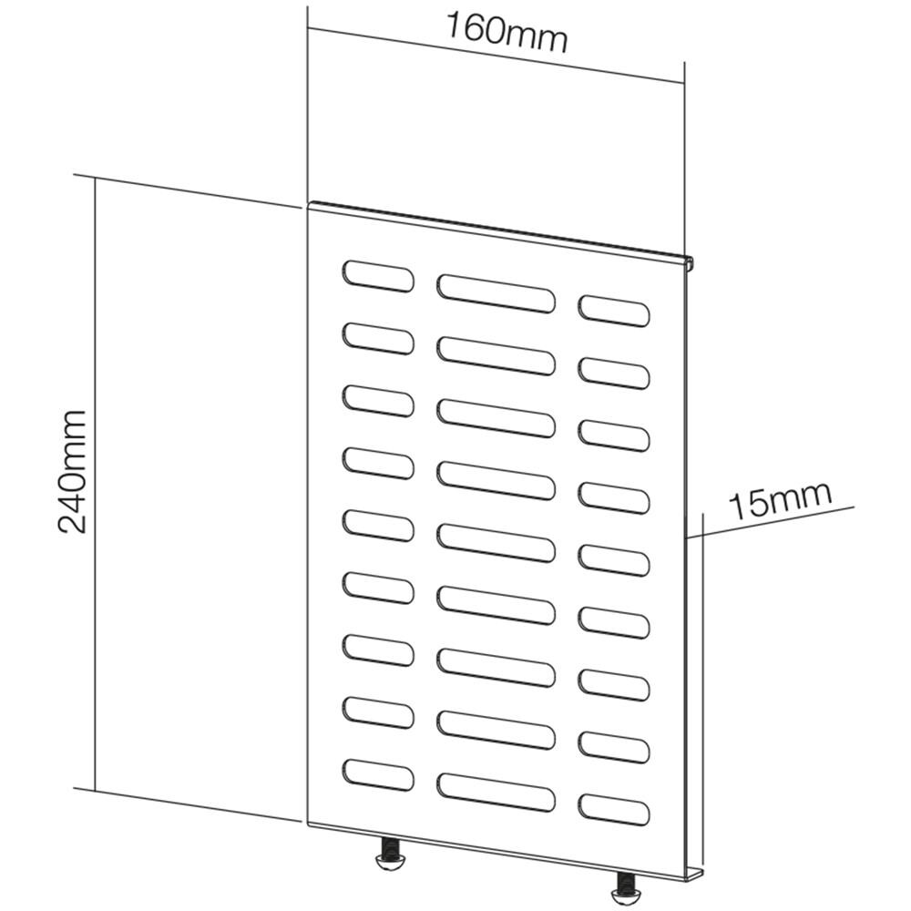 NS-MBTC100BLACK Supporto per PC /Mediabox - Foto 4