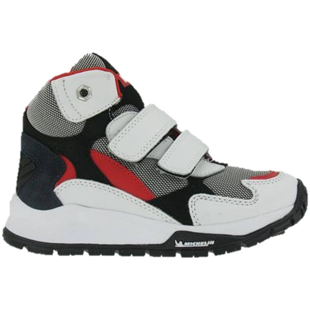 PRIMIGI - 6420533 Sneakers Scarpe Alte Bambino Pelle Bianco 31 - ePRICE