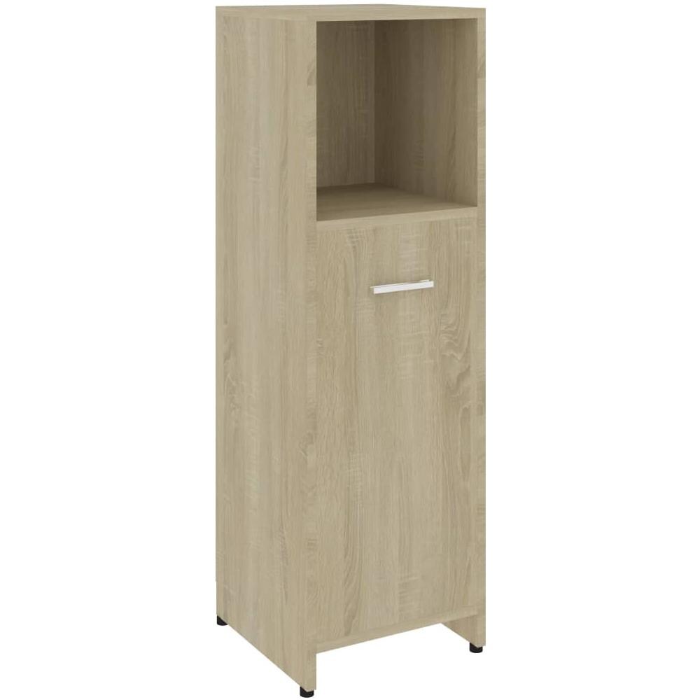 vidaXL Armadio da Bagno Rovere Sonoma 30x30x95 cm in Truciolato vidaXL Armadio da Bagno Rovere Sonoma 30x30x95 cm in Truciolato