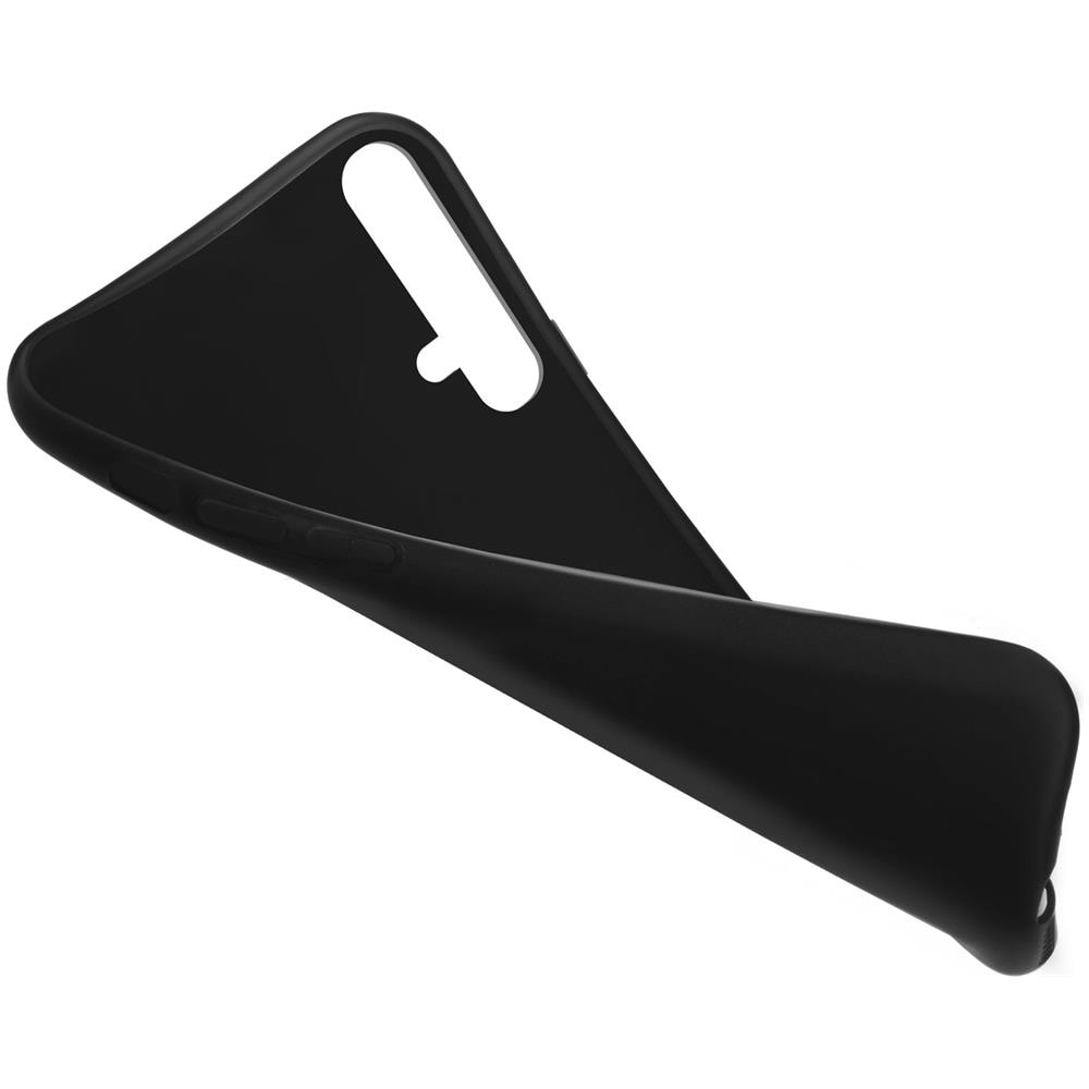 Minimalist Series, Cover In Silicone Per Huawei Nova 5t E Honor 20, Nero - Finitura Opaca, Custodia Sottile E Morbida In Tpu - Foto 5