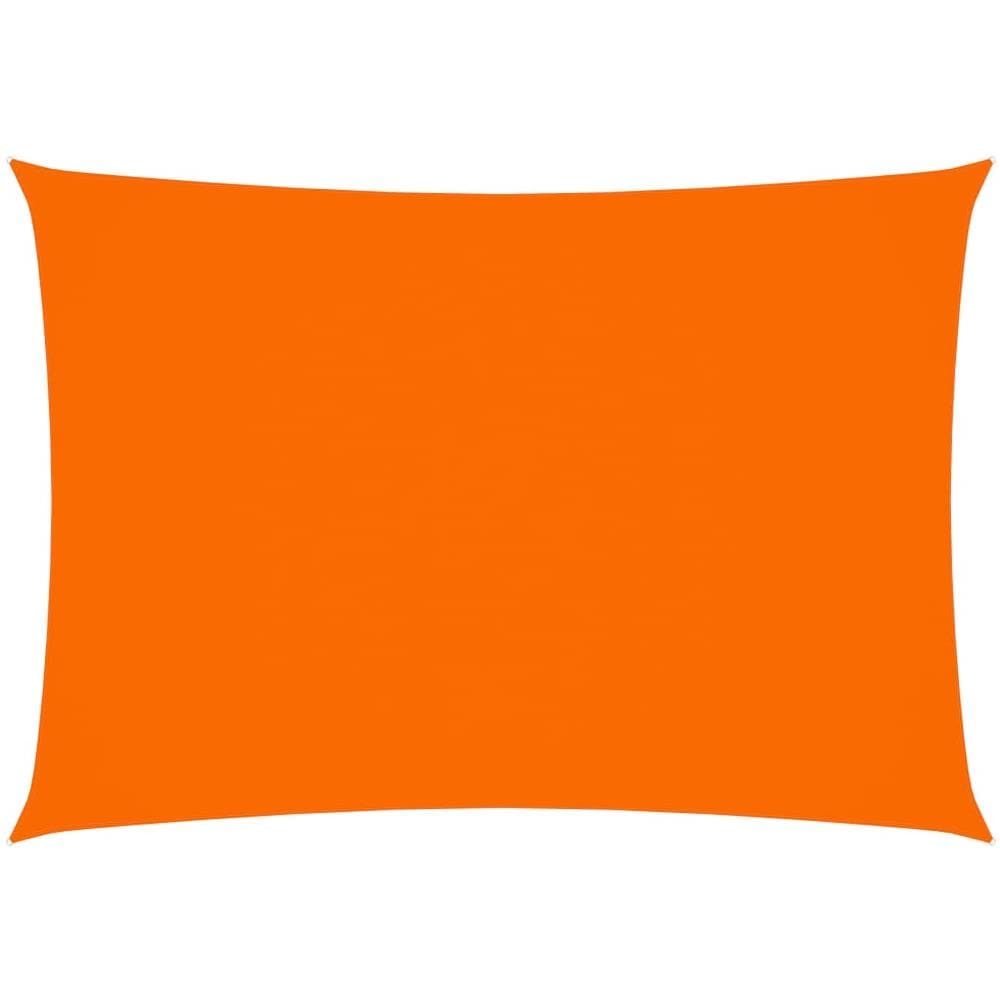 Parasole a Vela Oxford Rettangolare 3x4,5 m Arancione - Foto 1