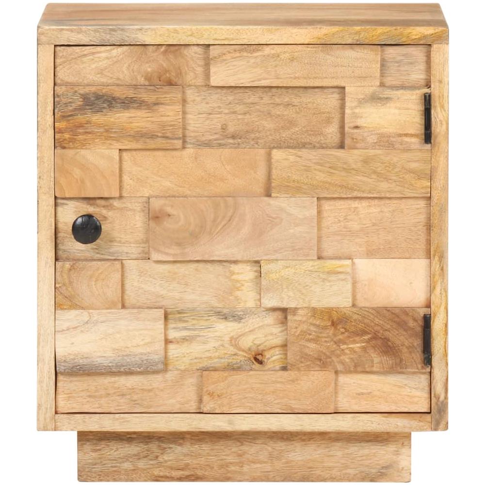 Comodino 40x30x45 Cm In Legno Massello Di Mango - Foto 11