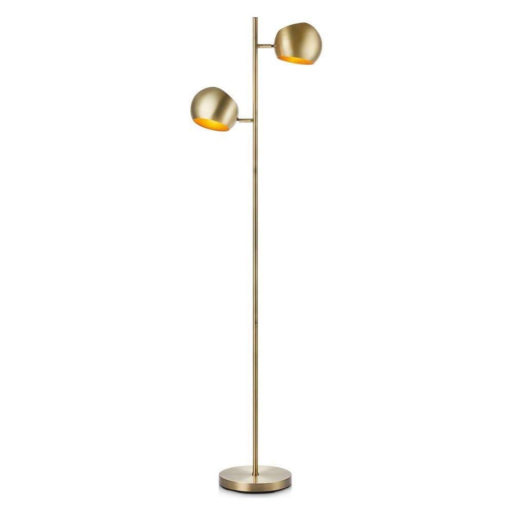 Lampada Da Terra Per Interni 2 Luci Antica, E14 - Foto 1