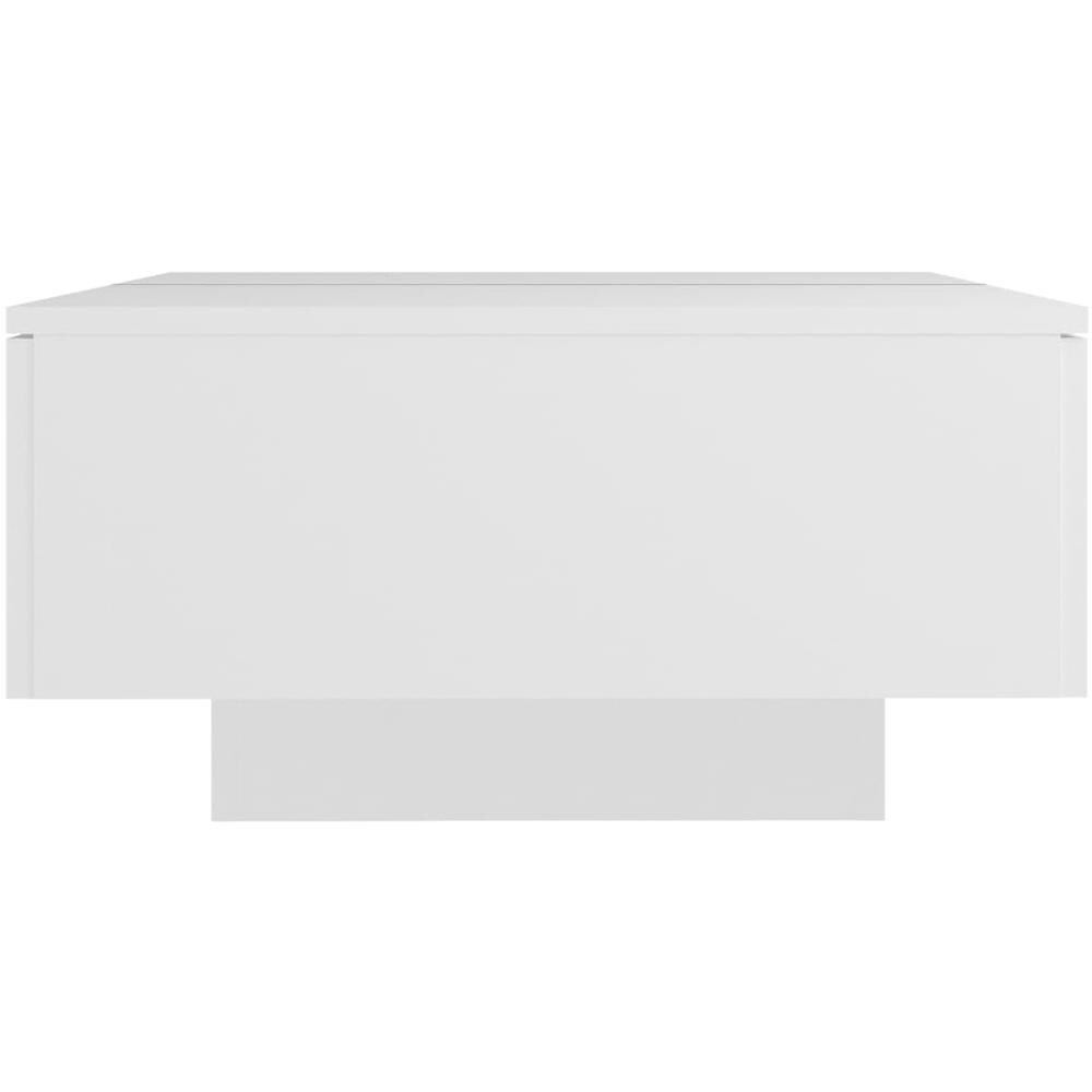 Tavolino da Salotto Bianco 90x60x31 cm in Legno Multistrato - Foto 2