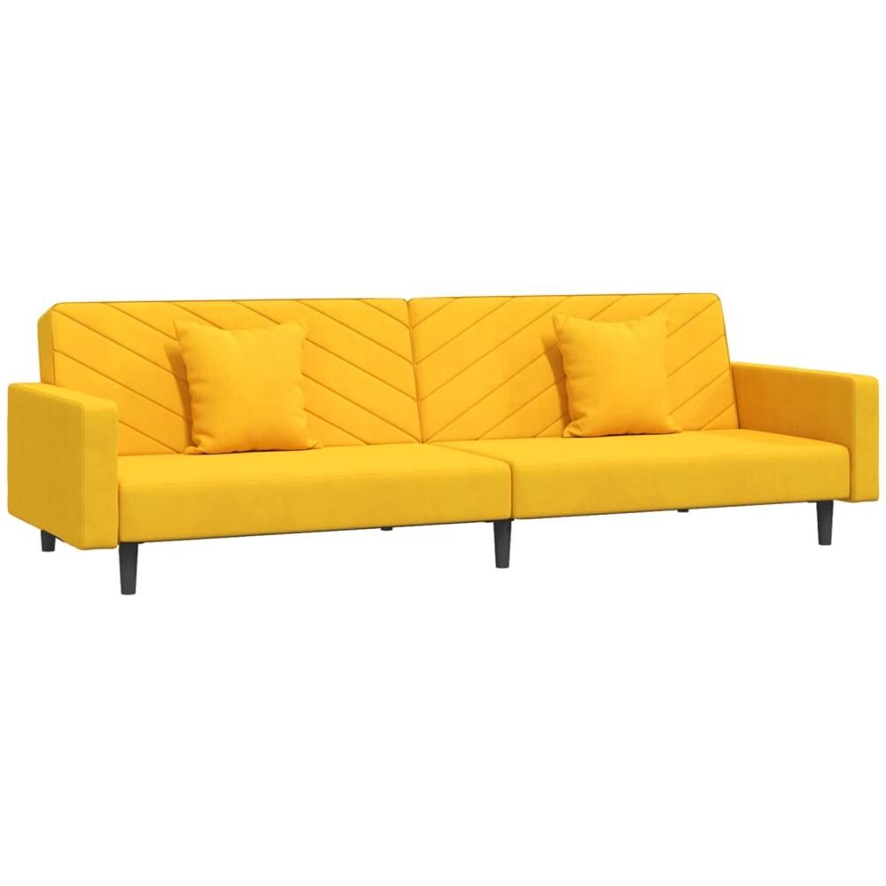 Cassapanca con Schienale 110 cm Crema in Tessuto - Foto 1