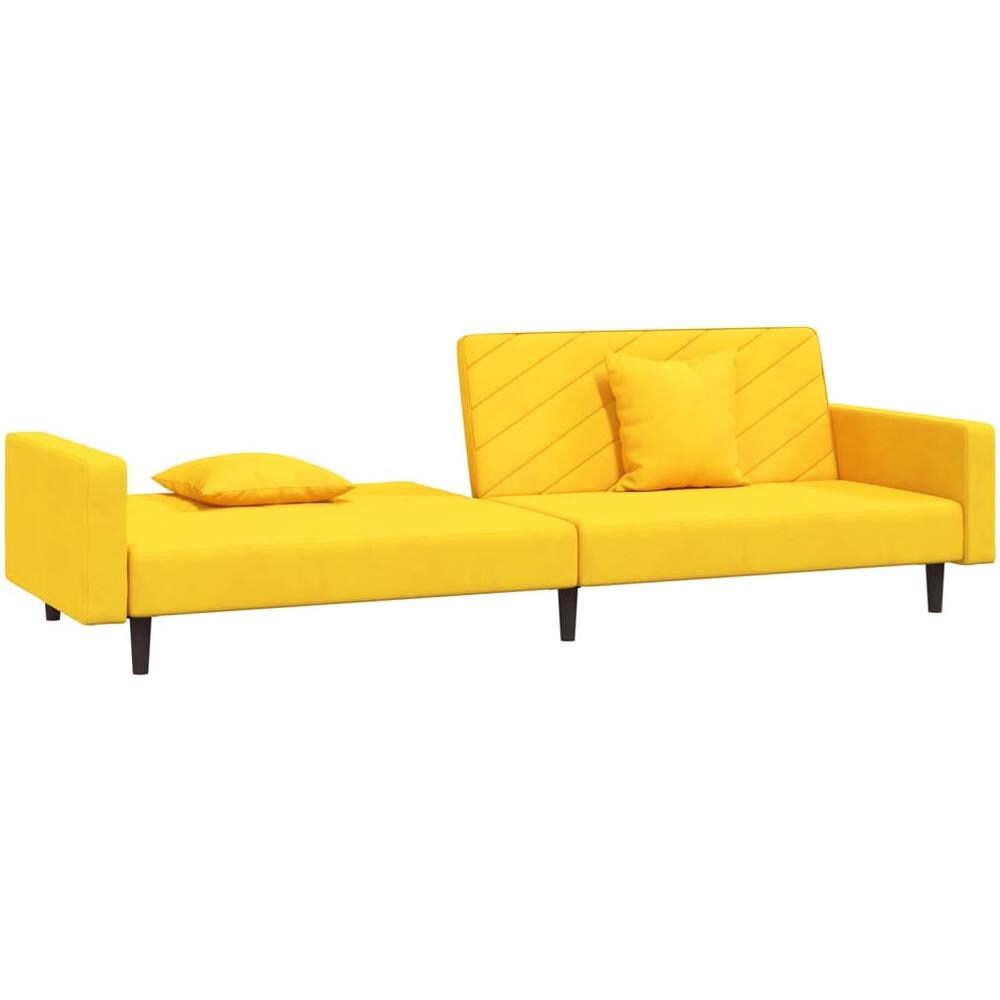 Cassapanca con Schienale 110 cm Crema in Tessuto - Foto 9