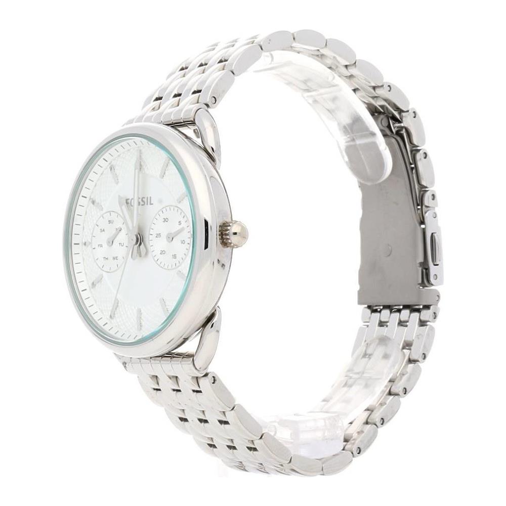 Tailor Es3712, Orologio Analogico Placcato In Acciaio Inox Da Donna, Bianco - Foto 1