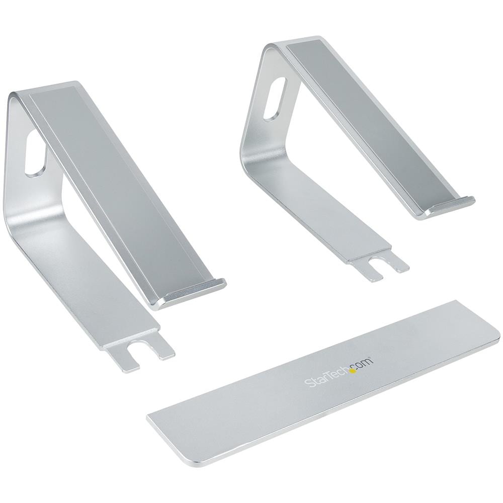 Supporto per PC Portatile da Scrivania in Alluminio /Argento supporta fino a 5 kg, Rialzo Ergonomico per Laptop, Supporto Portatile per Notebook Macbook Air /Pro, Dell XPS, Lenovo - Foto 11