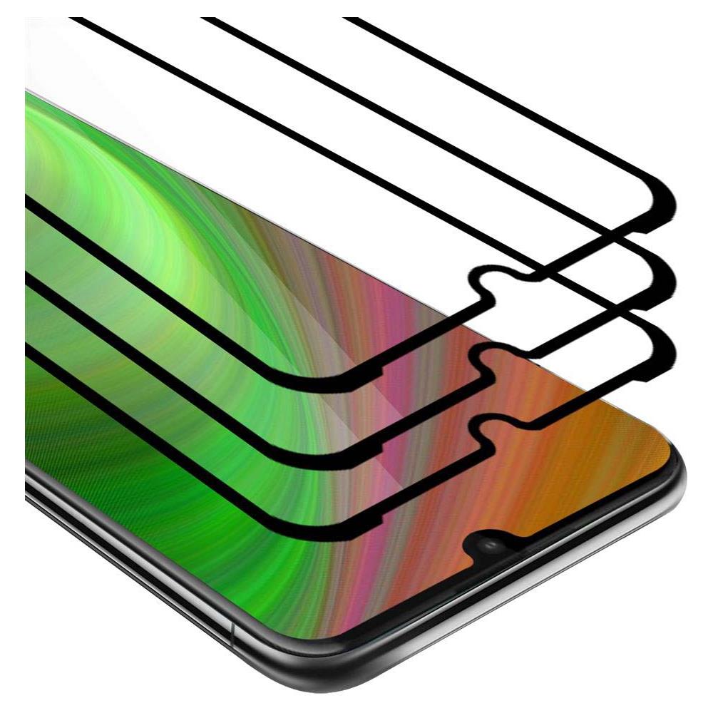 3x Pellicola Armatura A Schermo Intero Compatibile Con Motorola Moto E6 Plus In Trasparente Con Nero - 3x Vetro Temperato (tempered) Di Protezione Del Display In Durezza 9h Con 3d Touch - Foto 1