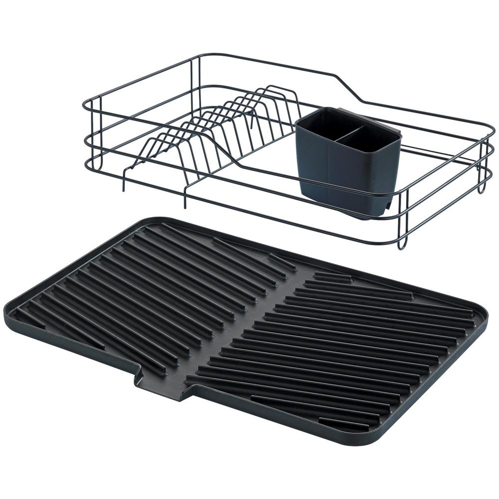 Lavastoviglie Con Tappetino In Silicone, Nero, - Foto 2