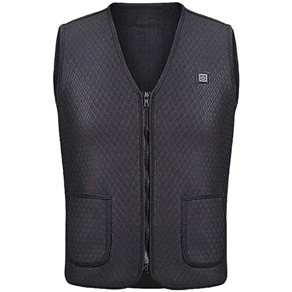 Gilet Riscaldato Intelligente Quattro Area - Ricaricabile USB, Per Uomo E Donna, Autunno-inverno