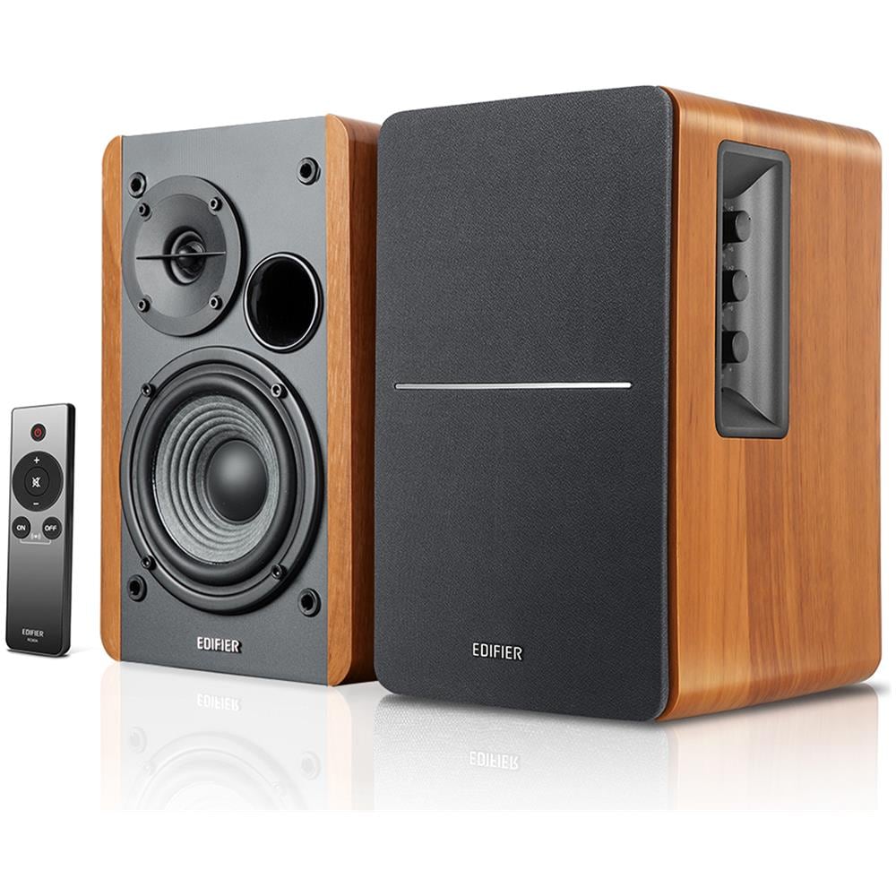 R1280Ts Coppia di Altoparlanti 2.0 Attivi Bass Reflex Potenza 42 Watt Colore Marrone - Foto 1