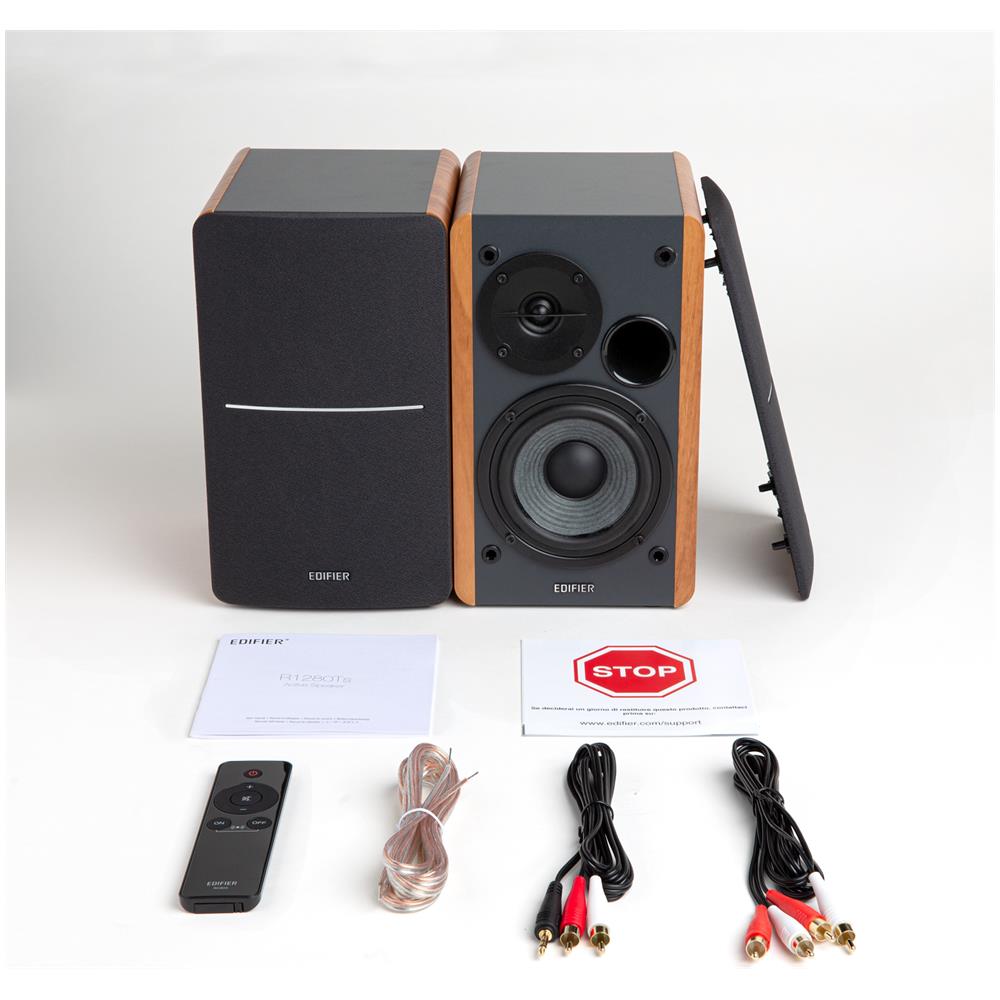 R1280Ts Coppia di Altoparlanti 2.0 Attivi Bass Reflex Potenza 42 Watt Colore Marrone - Foto 7