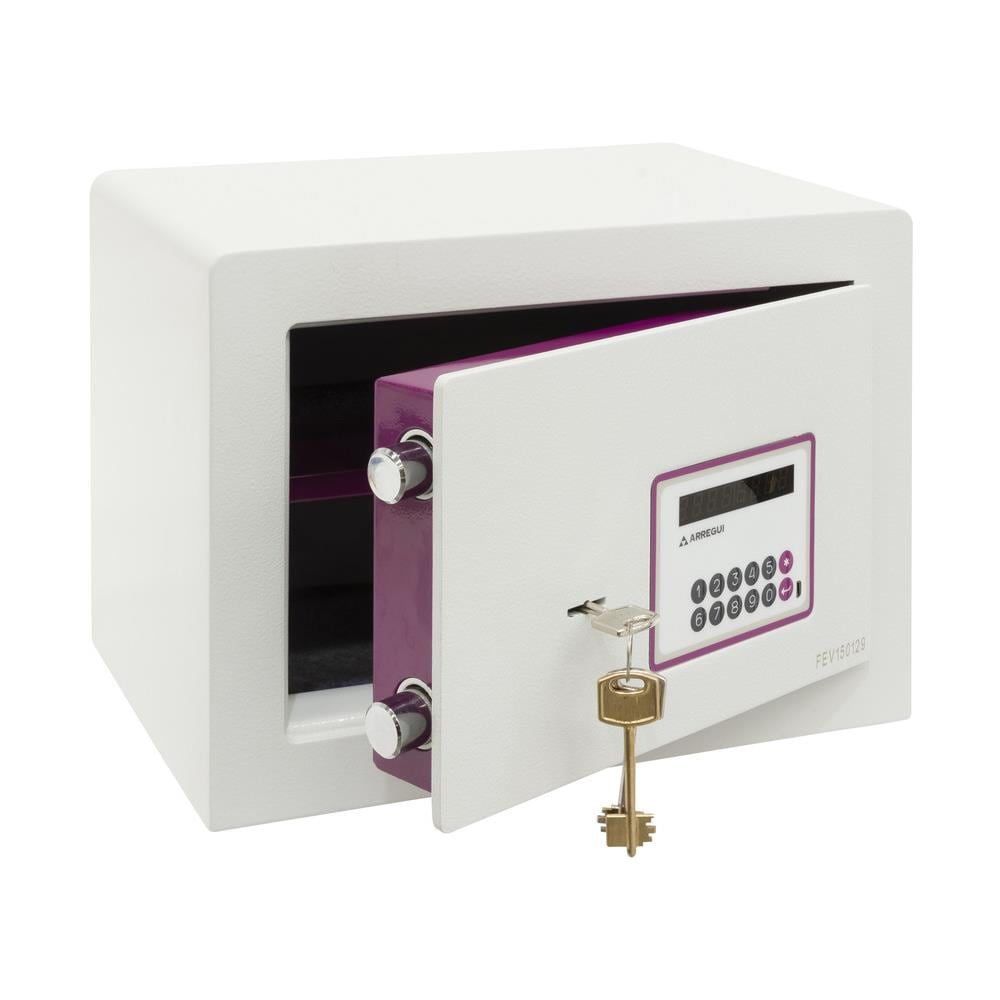 Forma Evolution 150020 Cassaforte Con Chiave E Codice, Facile Da Usare | Cassaforte Mobile, Apertura Con Tastiera E Chiave | Cassaforte Elettronica Per Casa, Doppia Sicurezza | 25x35x25cm | 16l - Foto 1