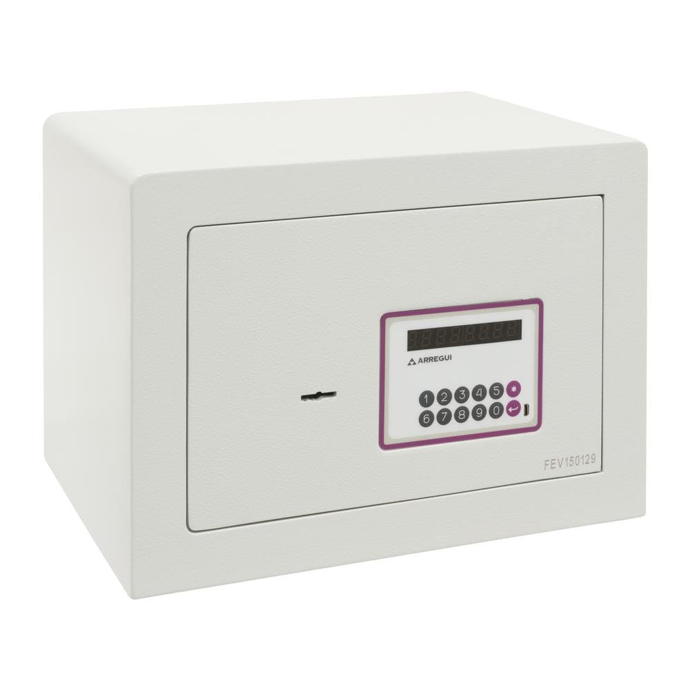 Forma Evolution 150020 Cassaforte Con Chiave E Codice, Facile Da Usare | Cassaforte Mobile, Apertura Con Tastiera E Chiave | Cassaforte Elettronica Per Casa, Doppia Sicurezza | 25x35x25cm | 16l - Foto 2