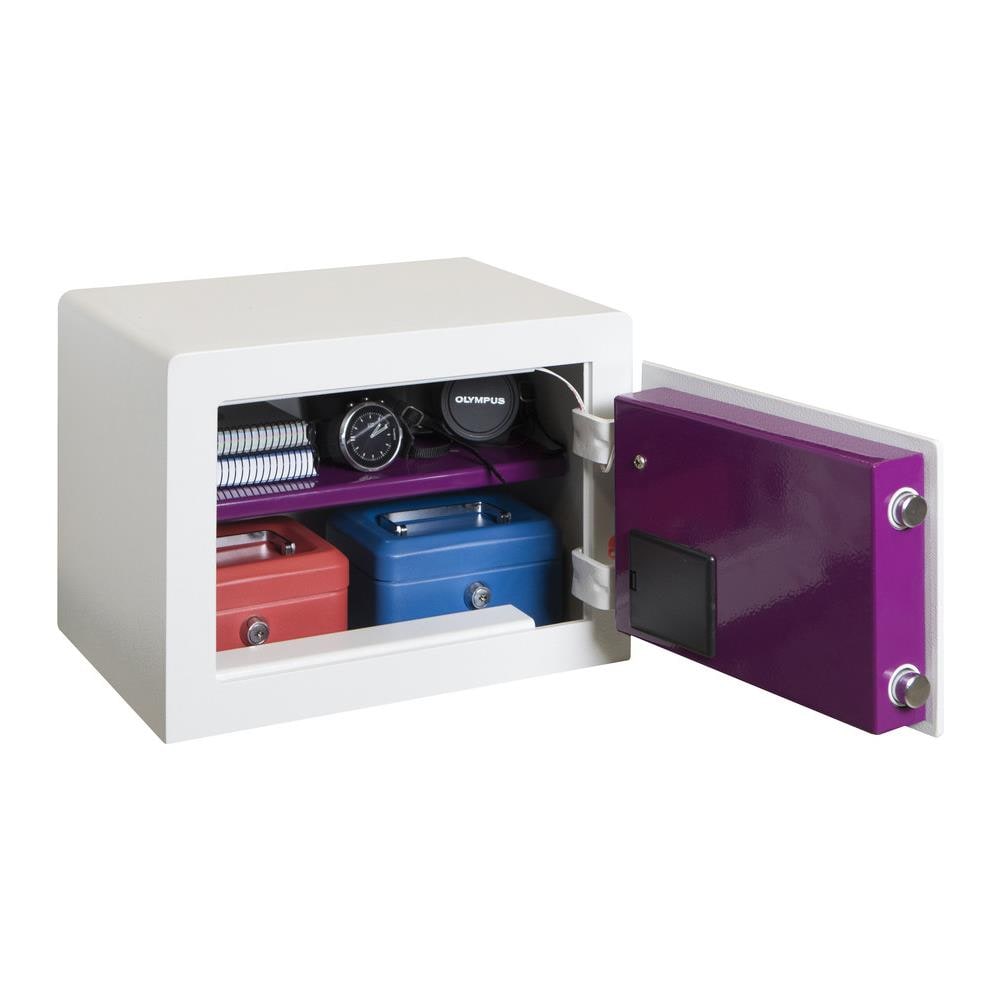 Forma Evolution 150020 Cassaforte Con Chiave E Codice, Facile Da Usare | Cassaforte Mobile, Apertura Con Tastiera E Chiave | Cassaforte Elettronica Per Casa, Doppia Sicurezza | 25x35x25cm | 16l - Foto 3