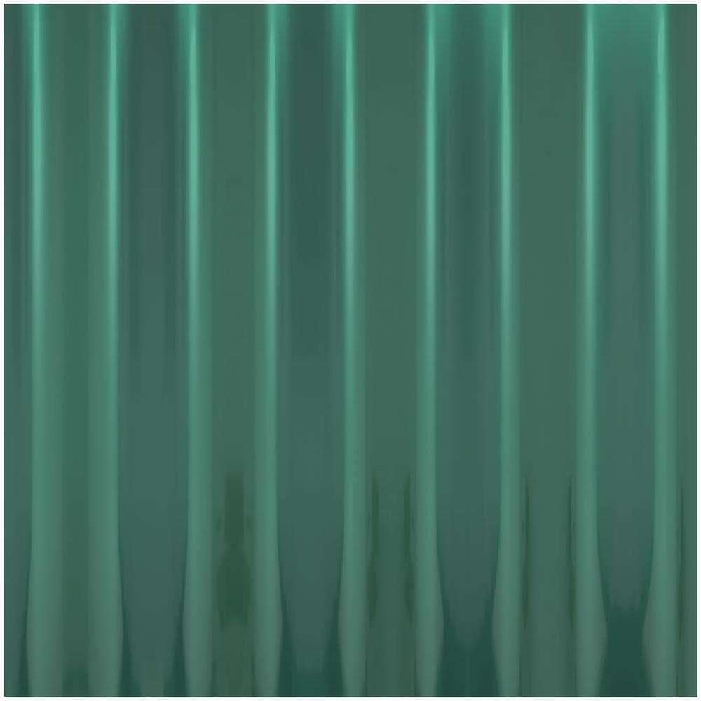 Pannelli Tetto 36pz Acciaio Verniciato A Polvere Verde 80x36 Cm - Foto 1