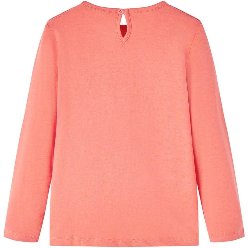 Maglietta per Bambini a Maniche Lunghe Corallo 116 - Foto 2