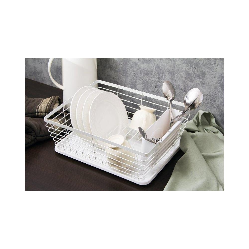 Scolapiatti con scolapiatti e vassoio 1495 Scolapiatti in metallo - Foto 2