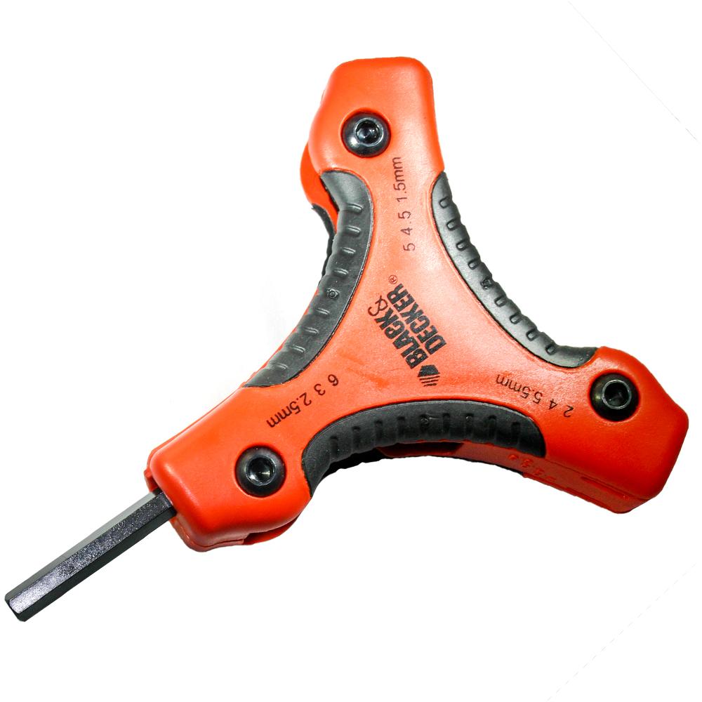 Set Chiavi A Brucola Esagonali Richiudibile Tascabile Bdht0-71628 - Foto 2