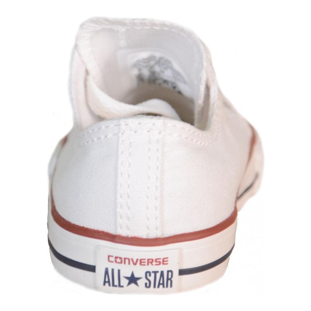 All Star Ox Optical White Scarpe Bambino Bianche Tela 7j256c numero 23 - Foto 2
