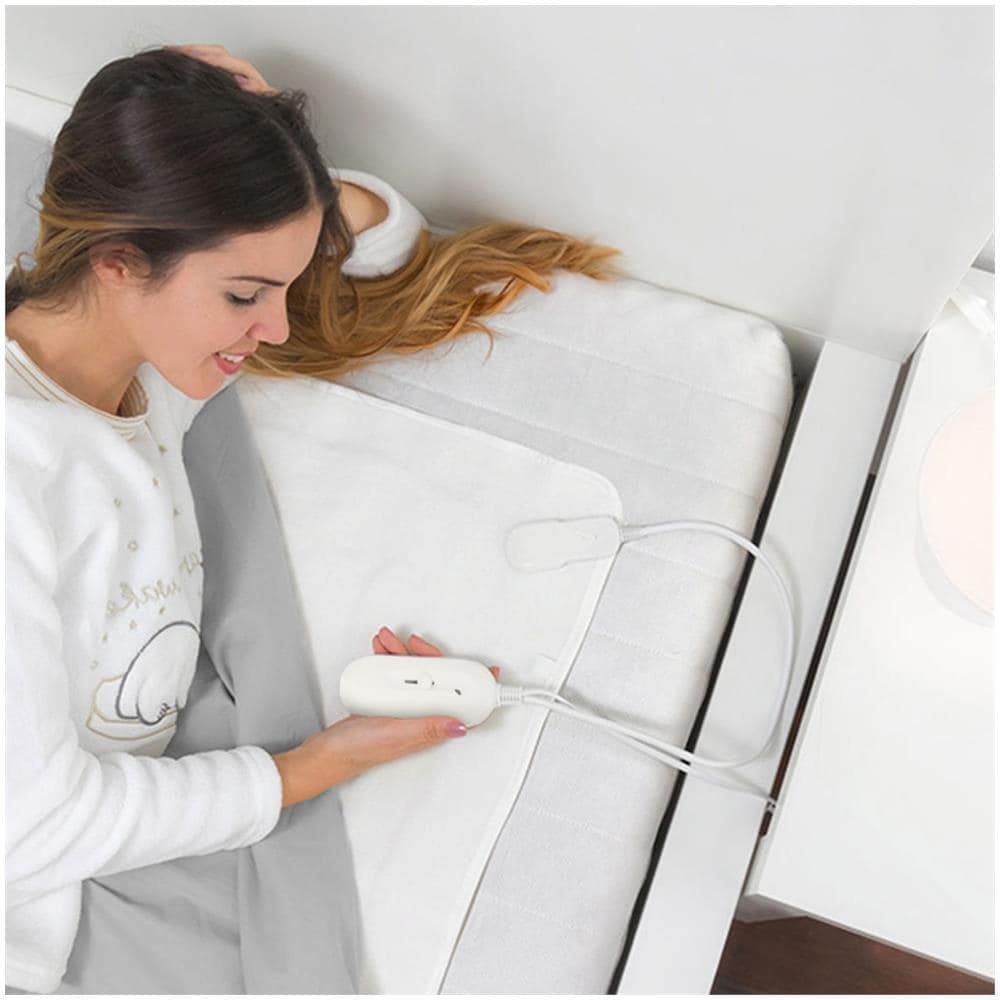 Coperta Elettrica Termica Letto Singolo Coprimaterasso Scaldaletto Elettrico 60w - Foto 2