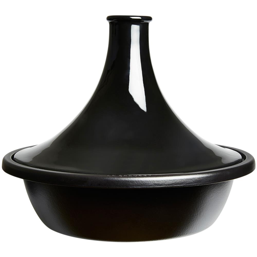 Tajine Con Base In Ghisa E Cono In Ceramica Diametro 31 Cm Colore Nero - Foto 1