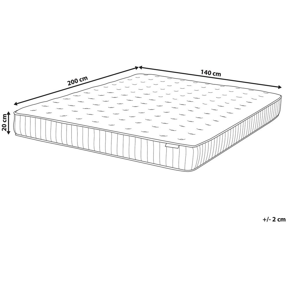 Materasso A Molle Insacchettate Medio 140 X 200 Cm Dream - Foto 2