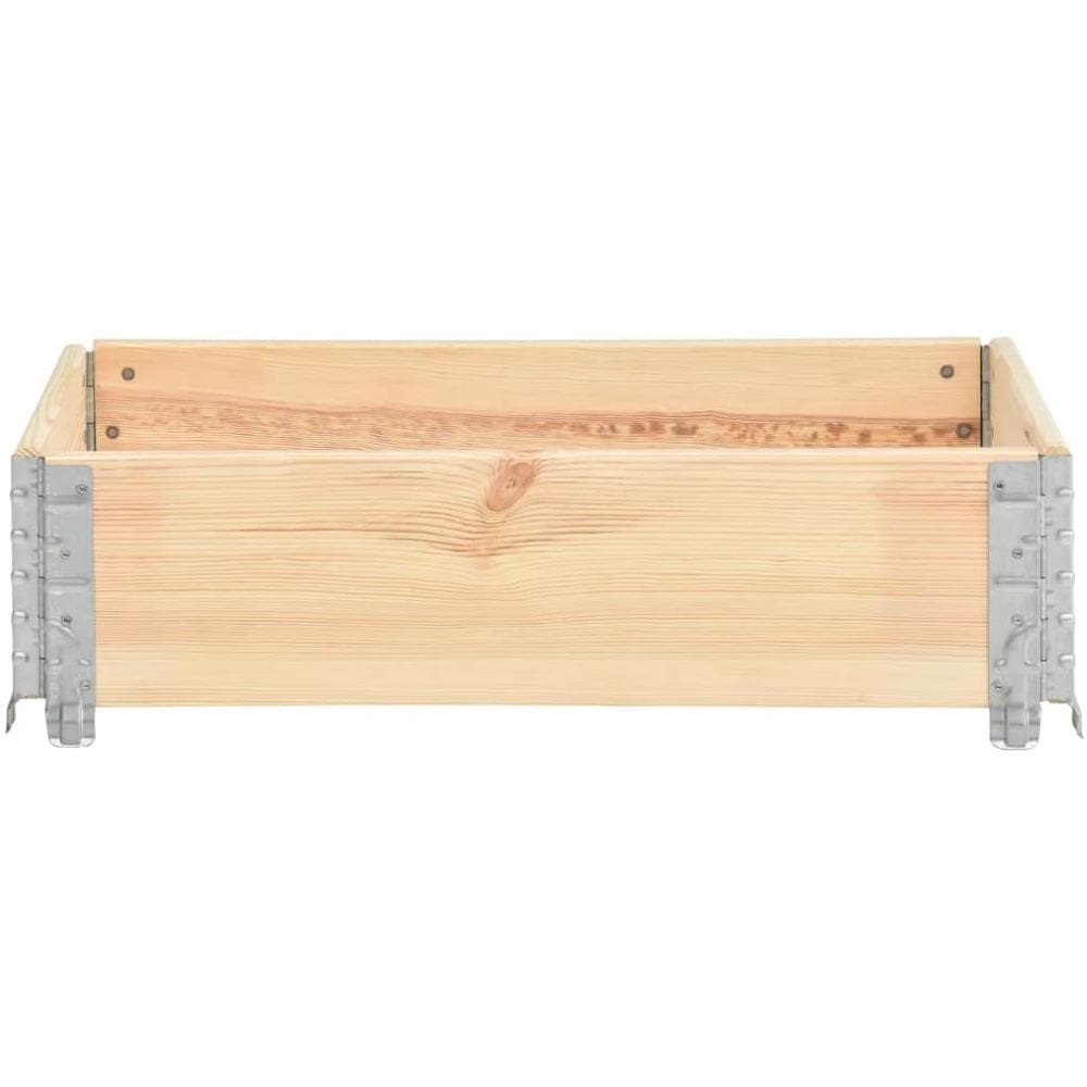 Fioriera Rialzata 60x80 cm in Legno Massello di Pino - Foto 2