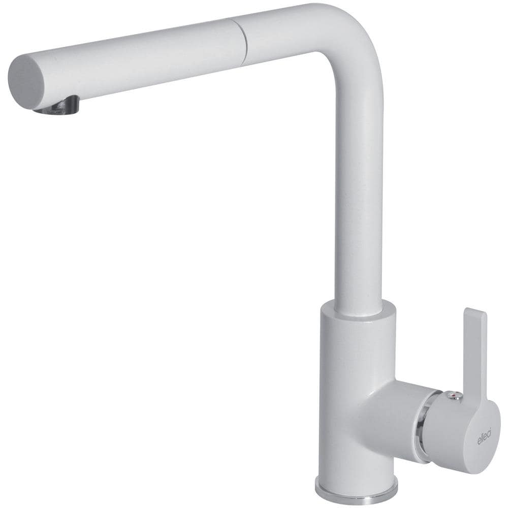 Misceletore Cucina Monocomando C02 MGKC0268 con Doccetta Estraibile Colore Bianco - Foto 1
