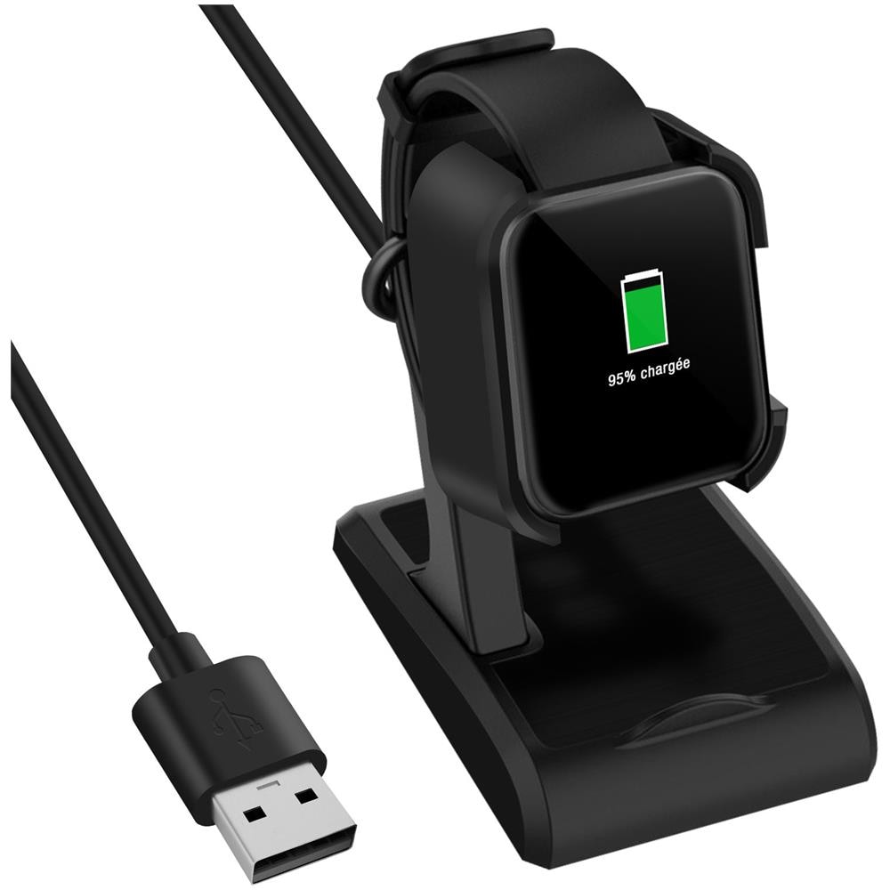 Stazione Di Ricarica Xiaomi Redmi Watch E Mi Watch Lite Cavo Usb 90 Cm Nero - Foto 1