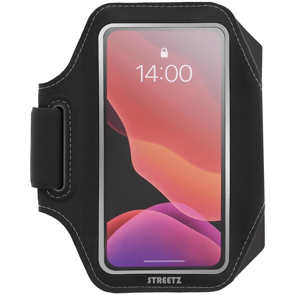 Braccialetto Sport, Riflettente, Si Adatta Alla Maggior Parte Dei 6,5 "", Sottile, Nero - Foto 1