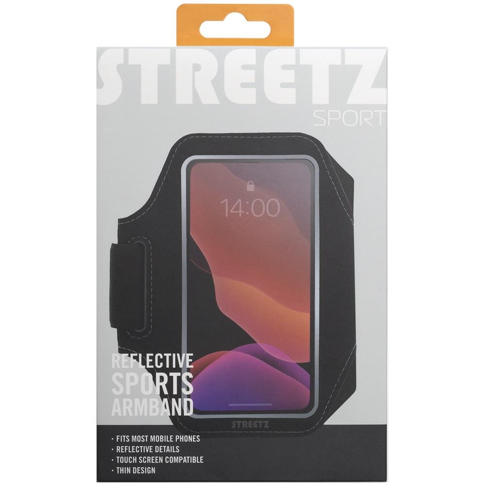 Braccialetto Sport, Riflettente, Si Adatta Alla Maggior Parte Dei 6,5 "", Sottile, Nero - Foto 10