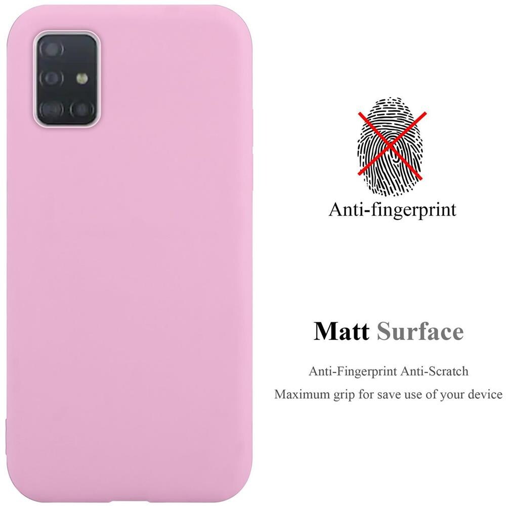 Custodia Compatibile Con Samsung Galaxy A52 5g In Candy Rosa - Coperchio Protettivo In Silicone Tpu Flessibile - Foto 2
