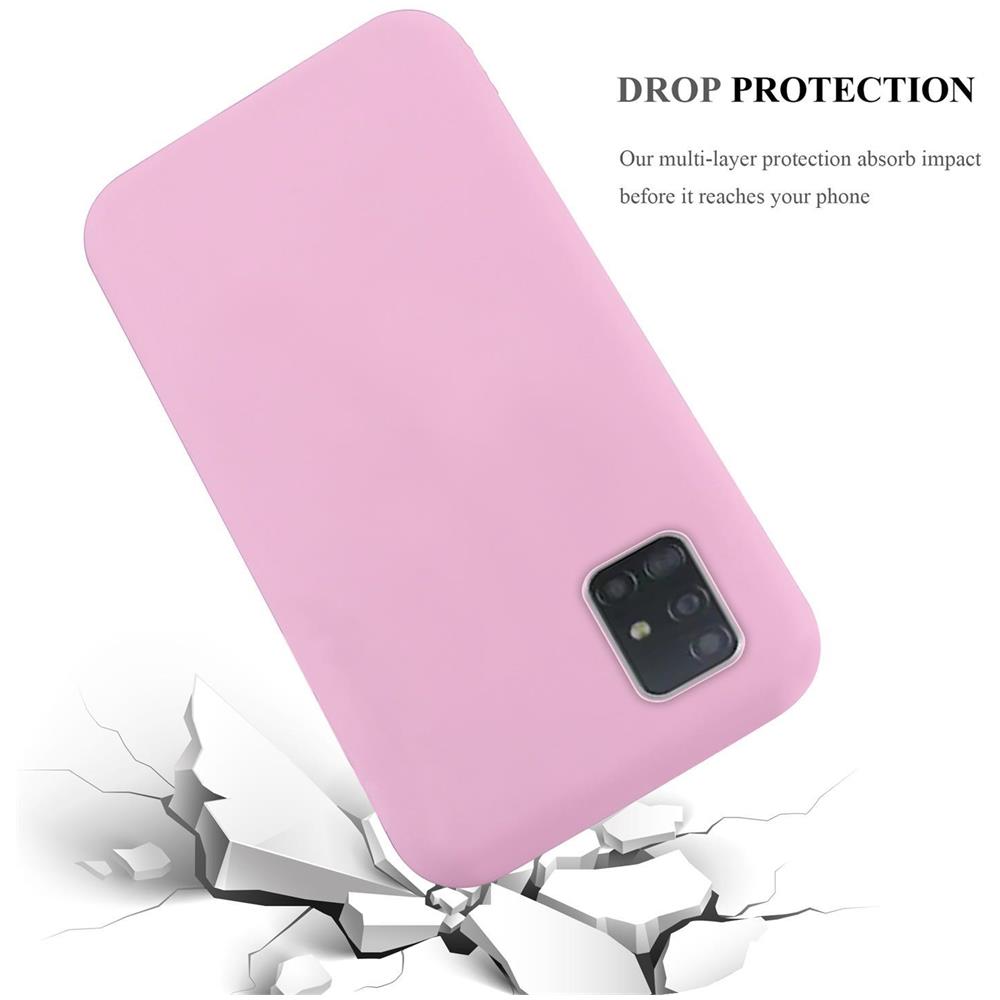 Custodia Compatibile Con Samsung Galaxy A52 5g In Candy Rosa - Coperchio Protettivo In Silicone Tpu Flessibile - Foto 7
