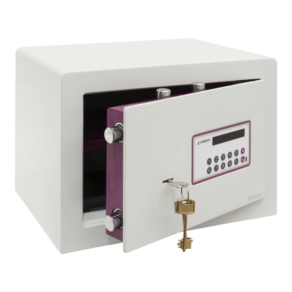 Forma Evolution 150040 Cassaforte Con Chiave E Codice, Facile Da Usare | Cassaforte Mobile, Apertura Con Tastiera E Chiave | Cassaforte Elettronica Per Casa, Doppia Sicurezza | 27x38,5x30cm | 25l - Foto 1