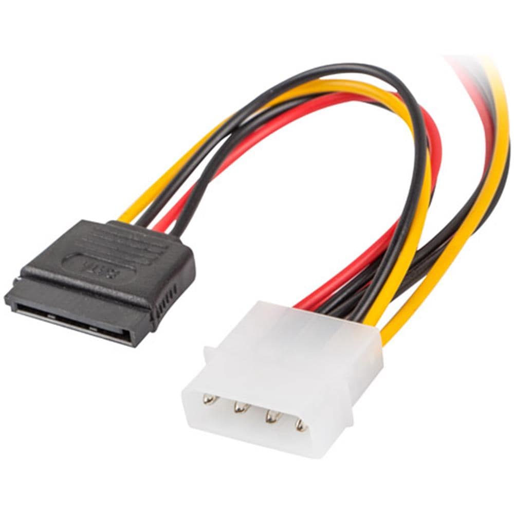 Cavo Di Alimentazione Molex Maschio A Due Sata Femmina 15 Cm - Foto 1