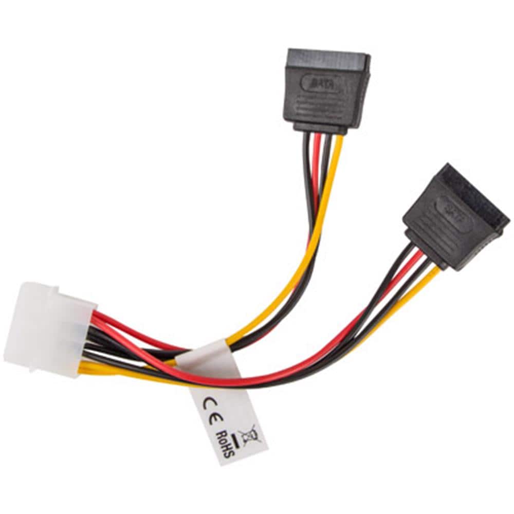 Cavo Di Alimentazione Molex Maschio A Due Sata Femmina 15 Cm - Foto 4