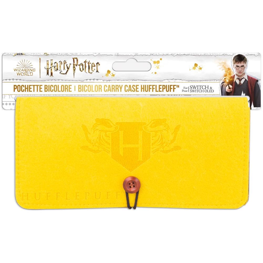 Harry Potter - Custodia In Feltro Per Il Trasporto - Modello Tassorosso Per Nintendo Switch E Switch Oled - Foto 2