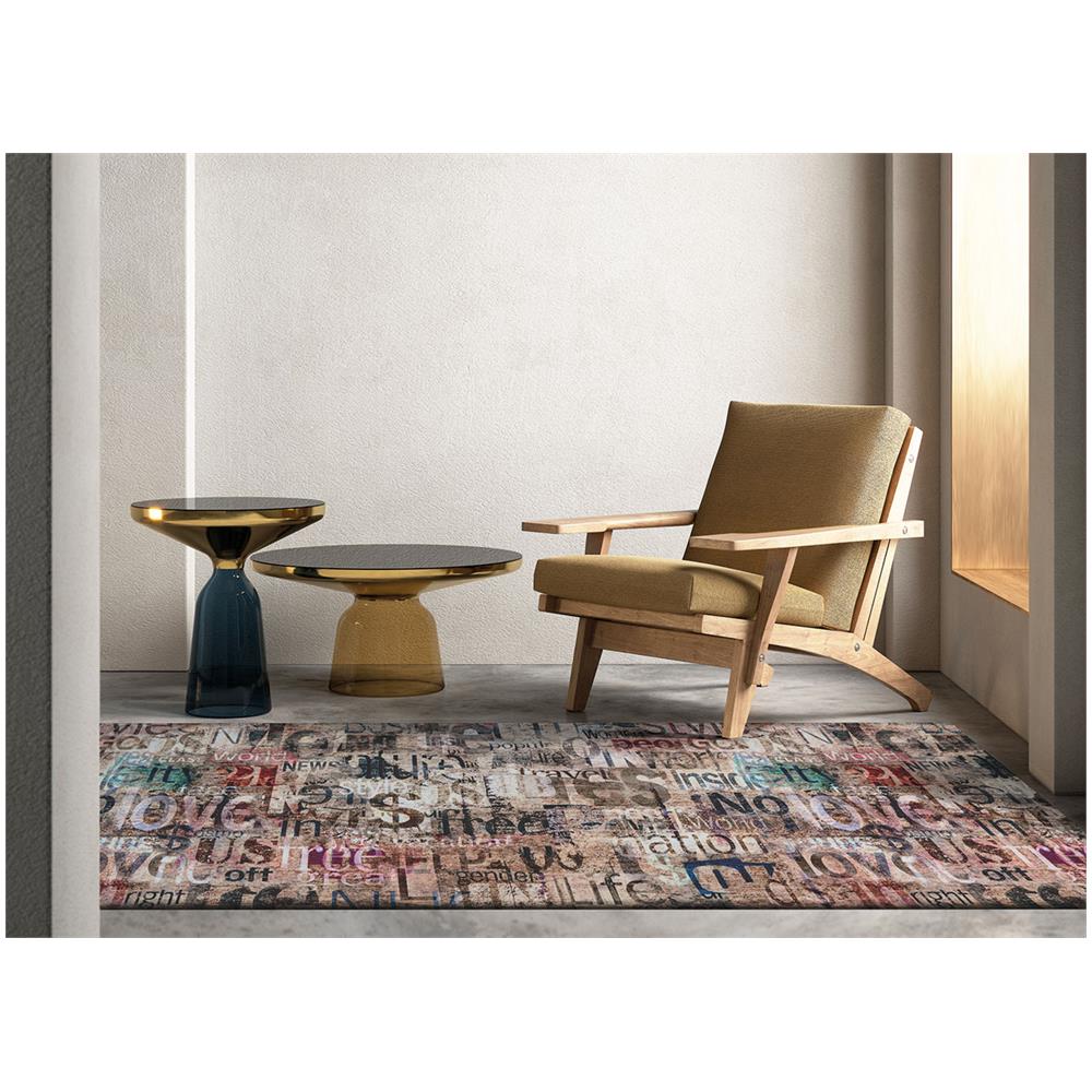 Tappeto Cucina Antiscivolo Stampa Digitale Emozioni Fantasia Words By Suardi 58x115 Word - Foto 4