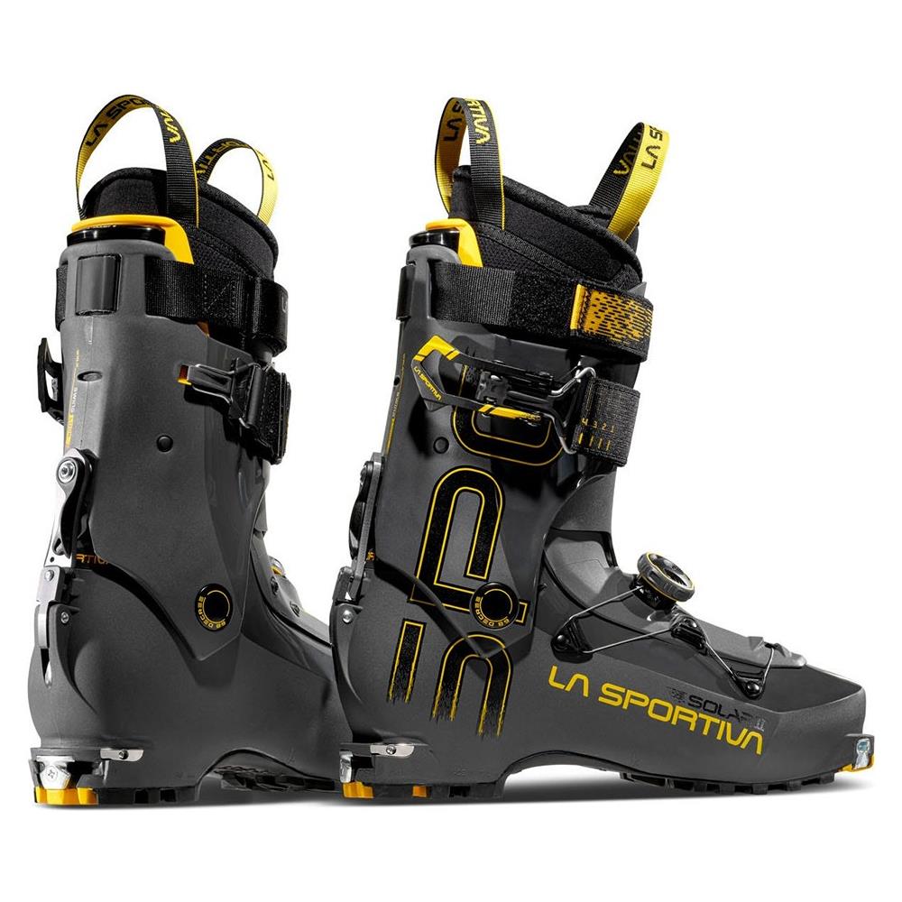 Scarponi Sci Alpinismo Solar Ii - Carbon-yellow Mp 29.0 - Foto 3