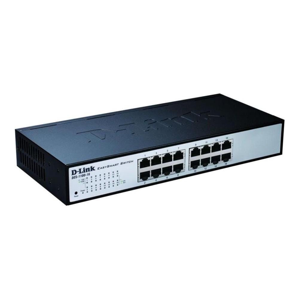 Switch DES-1100-16 EasySmart 16 Porte Gigabit Rame Managed - Foto 1