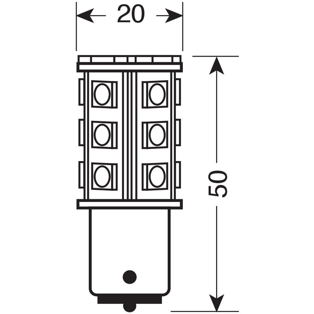 da Hyper-led Bay15d 27smd (3 Chips)  - Foto 6