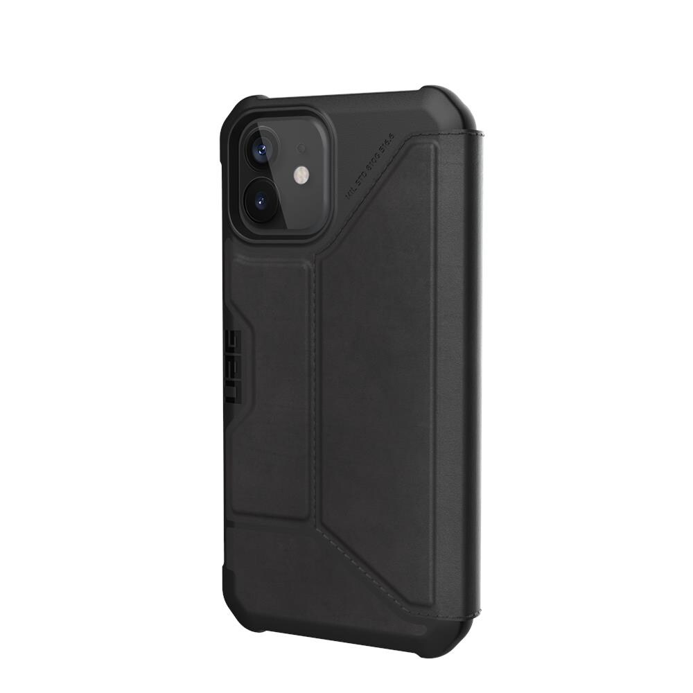 Custodia Antiurto Metropolis Iphone 12 Mini - Leather Nero - Foto 2