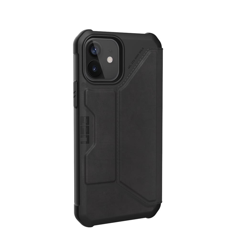 Custodia Antiurto Metropolis Iphone 12 Mini - Leather Nero - Foto 3
