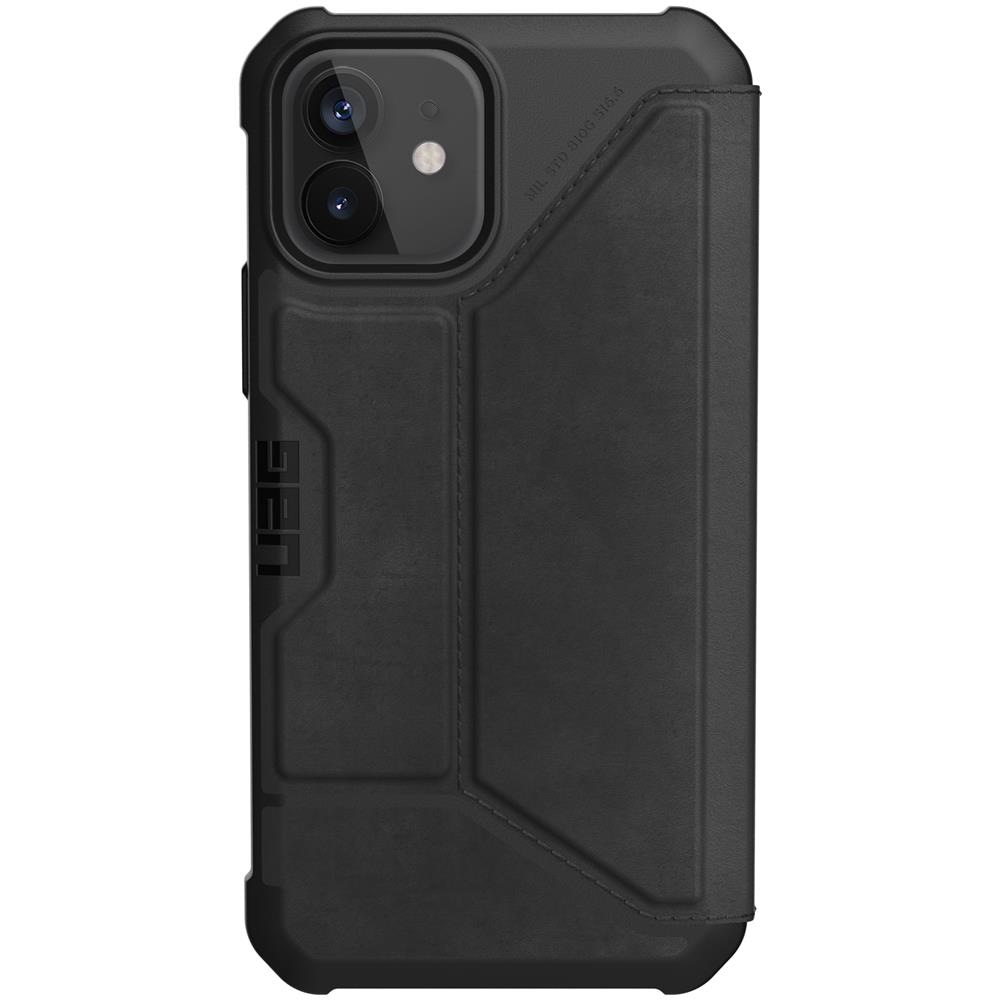 Custodia Antiurto Metropolis Iphone 12 Mini - Leather Nero - Foto 1