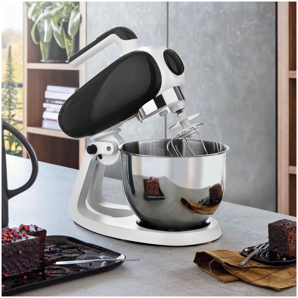 Impastatrice Planetaria Nera K-line Da 1000 W, Design Luca Trazzi Nero - Foto 7