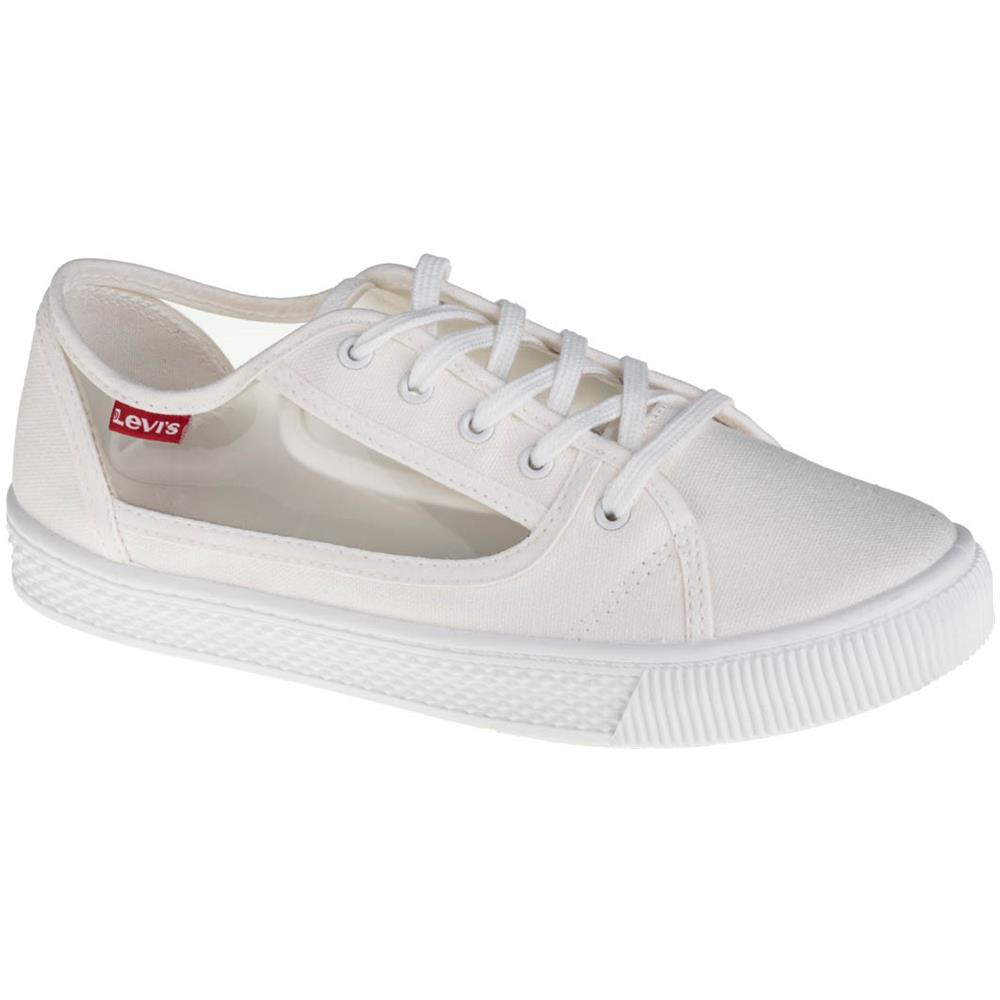LEVI'S - Malibu S Transparent, Donna, Bianco, Scarpe Da Ginnastica, Numero:  Eu - ePRICE