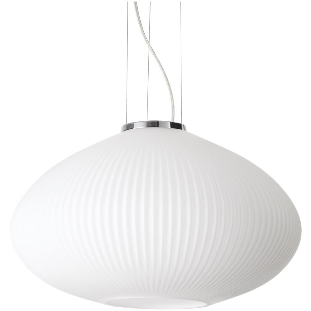 Plisse' Sp1 D45 Cromo Lampada Sospensione - 264523 - Foto 1