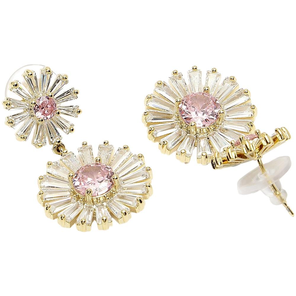 Collezione Diva Orecchini a Goccia Doppia Margherita - Foto 2